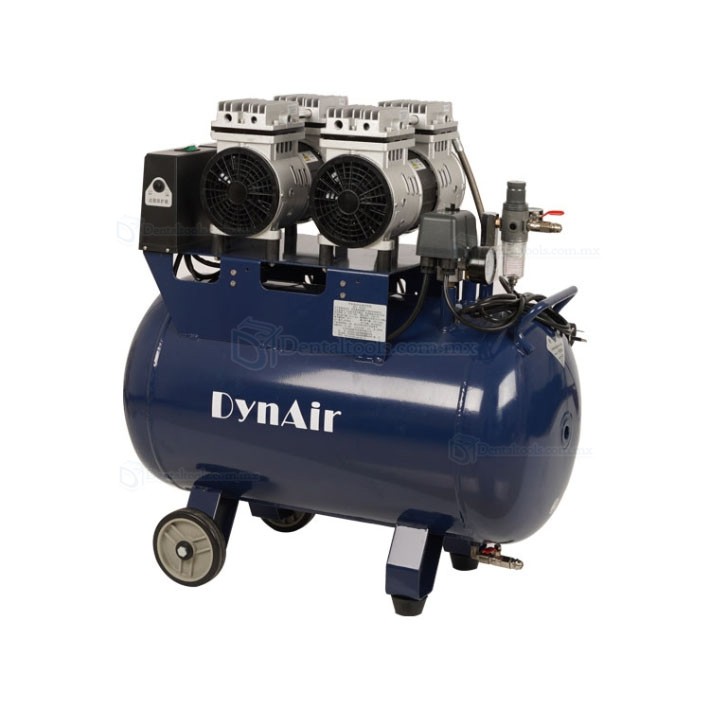 Dynamic DA5002 Compresor de aire dental sin aceite de 50L y 1.5HP